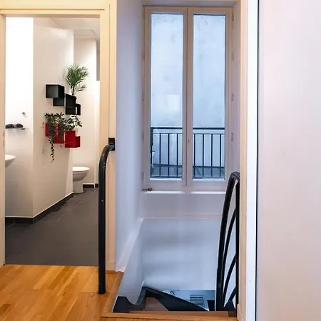 Elegant Duplex Montorgueil - 6 Guests 巴黎