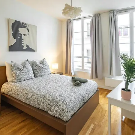 公寓 Elegant Duplex Montorgueil - 6 Guests 巴黎