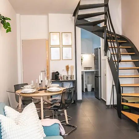 公寓 Elegant Duplex Montorgueil - 6 Guests 巴黎