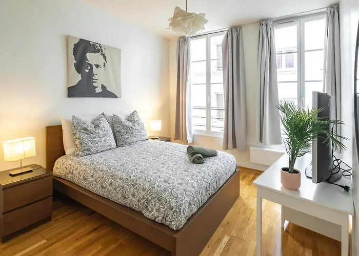 Daire Elegant Duplex Montorgueil - 6 Guests Paris