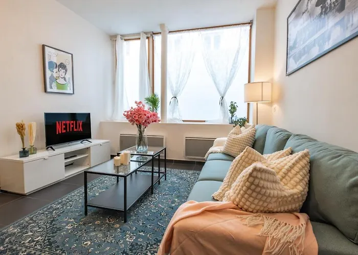 Elegant Duplex Montorgueil - 6 Guests Daire Paris
