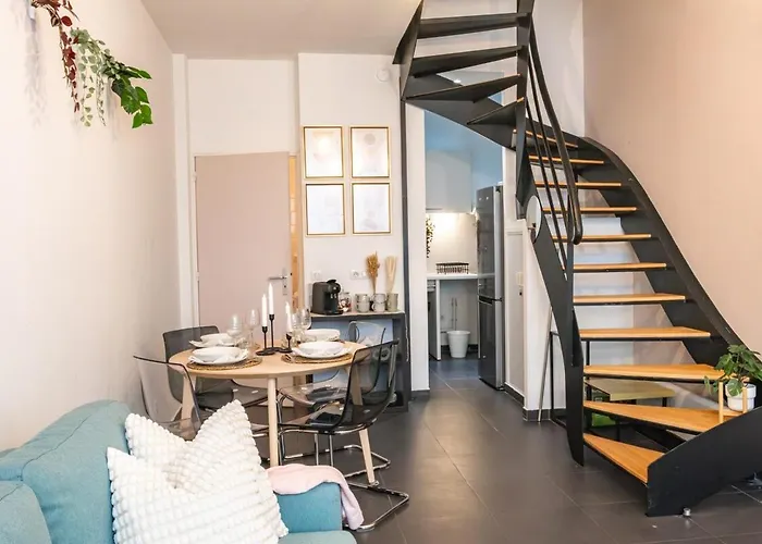 דירה Elegant Duplex Montorgueil - 6 Guests פריז